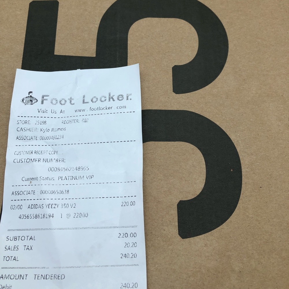 Proof of receipt